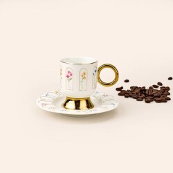 طقم أكواب قهوة أكار أرينا، 6 قطع - متنوع - 90 مل - 2