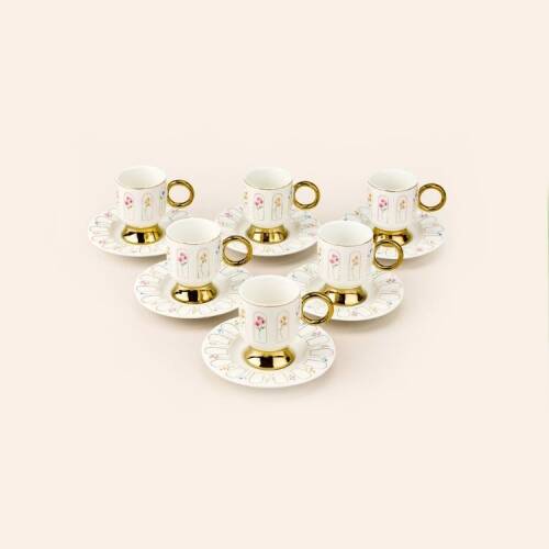 Acar Arena 6-Piece Coffee Cup Set - Assorted - 90 ml - 1