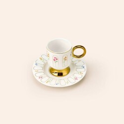 Acar Arena 6-Piece Coffee Cup Set - Assorted - 90 ml - 4