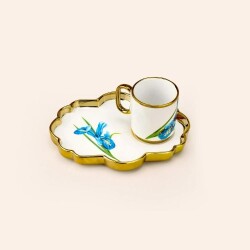 طقم أكواب قهوة أكار فلاورز، 6 قطع - متنوع - 90 مل - 4