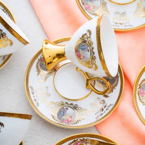 طقم أكواب قهوة أكار روزانا، 6 قطع - ملون - 90 مل - 3