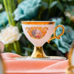 طقم أكواب قهوة أكار روزانا، 6 قطع - ملون - 90 مل - 2