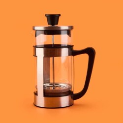 Alpina French Press - Transparent / Gray / Black - 1 lt - Vip Living