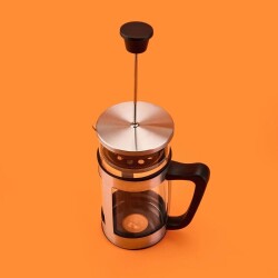 Alpina French Press - Transparent / Gray / Black - 1 lt - 3