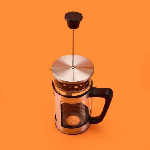 Alpina French Press - Transparent / Gray / Black - 1 lt - 3