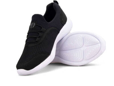 حذاء رياضي نسائي للكاحل من Black Sea 562 - أسود/أبيض - 3