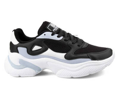 حذاء Anrk 152 الرياضي النسائي من Dark Step - أسود/أبيض/أزرق - 1