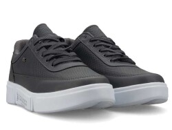 حذاء جاك ليون X-20 للرجال مصنوع من الجلد - دخاني/أبيض - 2