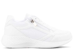 حذاء رياضي نسائي من ماركو لاوبر سكين 04 - أبيض/أبيض - 1