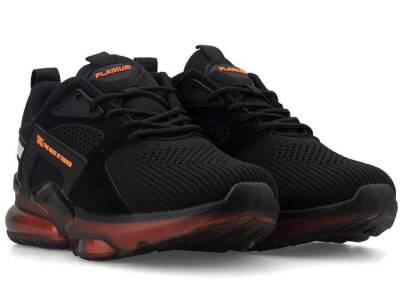 حذاء رياضي رجالي من Plarium 040 - أسود/برتقالي - 2