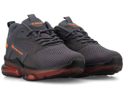 حذاء رياضي رجالي من Plarium 040 - دخاني/برتقالي - 2