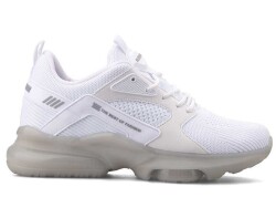 حذاء رياضي رجالي من Plarium 040 - أبيض/فضي - 1