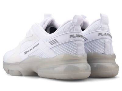 حذاء رياضي رجالي من Plarium 040 - أبيض/فضي - 3