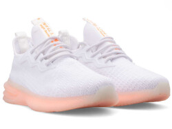 حذاء رياضي للرجال من Racing 023 - أبيض/برتقالي - 2