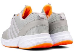 حذاء سكوت 030 للرجال مصنوع من الجلد - ثلجي/برتقالي - 3