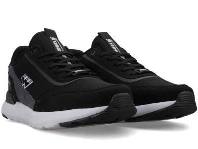 أحذية رياضية تريكو للرجال من Wickers 2562 - أسود/مدخن/أبيض/برتقالي - 2