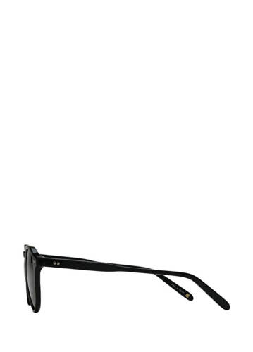 Barbarossa Black Acetate Unisex Sunglasses - 2