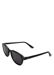 Barbarossa Black Acetate Unisex Sunglasses - 3