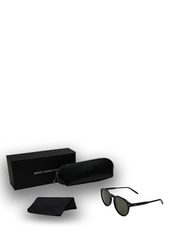 Barbarossa Black Acetate Unisex Sunglasses - 4