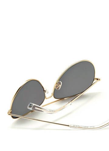 Burn 113B Gold Metal Women's Sunglasses - 4