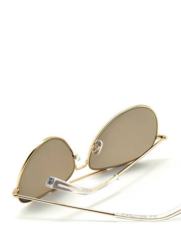 Burn 113C Gold Metal Women's Sunglasses - 4