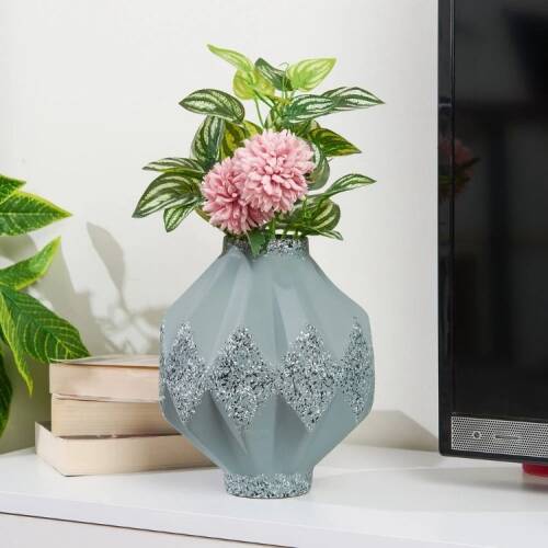 Deco Anitta Vase - Gray - 24 cm - 1
