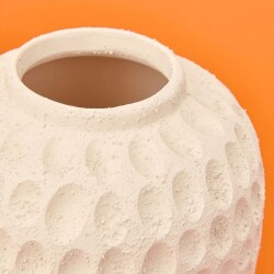 Deco Hermosa Vase - Beige - 26 cm - 3