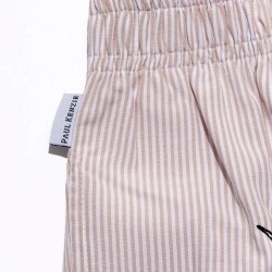 Embroidered Men's Home Shorts - Sandy - 3