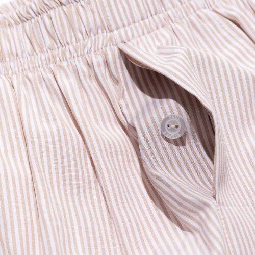 Embroidered Men's Home Shorts - Sandy - 6