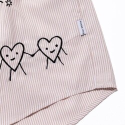 Embroidered Women's Home Shorts - Sandy - 3