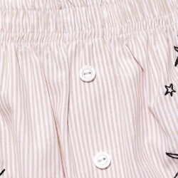 Embroidered Women's Home Shorts - Sandy - 4