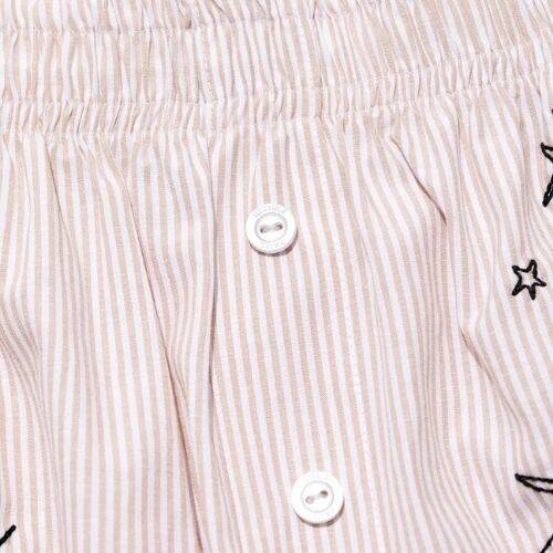 Embroidered Women's Home Shorts - Sandy - 4