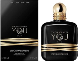Emporio Armani Stronger With You OUD Men's EDP Perfume 100 Ml - 2
