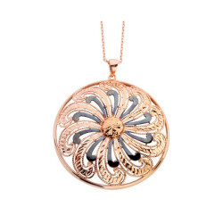 Authentic Shield Silver Necklace - Vip Accessory