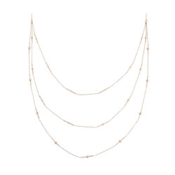 Bulk Bar Long Chain Silver Necklace - Vip Accessory