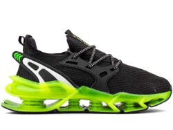 Mc Jamper 2202 Men's Sneakers Knitwear - Black/F. Green - Luxury Shoes