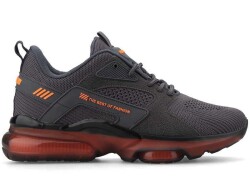 حذاء رياضي رجالي من Plarium 040 - دخاني/برتقالي - أحذية فاخرة