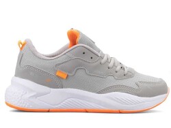 Scott 011 Men's Sneakers Leather - Ice/White/Orange - Luxury Shoes