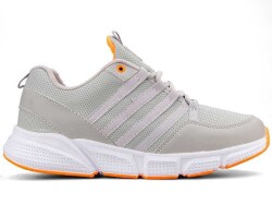 Scott 030 Men's Sneakers Leather - Ice/Orange - Luxury Shoes