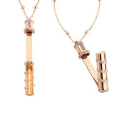 Silver Necklace Named Tune To Nested Love - Vip Accessory