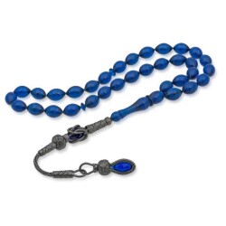 Silver Tassel Fire Amber Rosary - Vip Accessory