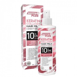 Softto Plus Keratin & Collagen Hair Milk - Vip Beauty