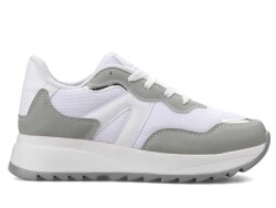 حذاء رياضي Udro 611 بحزام الكاحل للنساء - أبيض/ثلجي - أحذية فاخرة