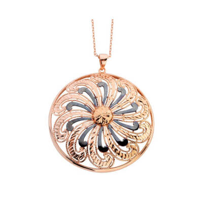 Authentic Shield Silver Necklace - 1