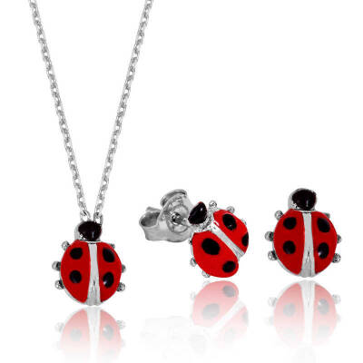 Silver Ladybug Women's Set - 1