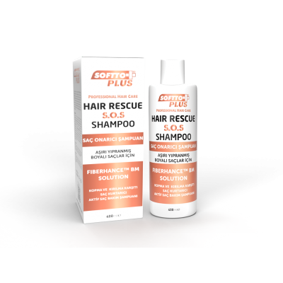 Softto Plus S.O.S Hair Repairing Shampoo 400 ML - 1