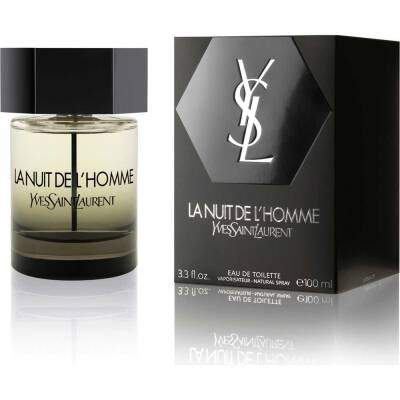 Yves Saint Laurent La Nuit De L'Homme Edt 100 ML Men's Perfume - 2