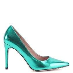 FELIO 3PR Dark Green Women's High Heels - Luxury Shoes