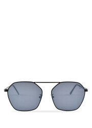 Galactica Black Metal Unisex Sunglasses - Vip Accessory