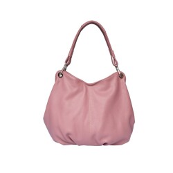 Guzini 6421 Women's Genuine Leather Shoulder Bag - Dried Rose - 4